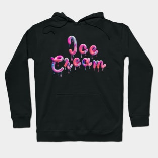 Ice Cream Melting Hoodie